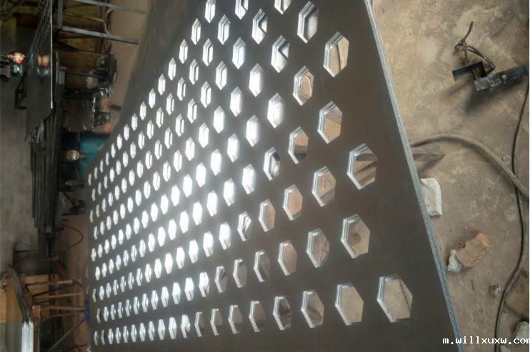 六角冲孔板 冲孔网板