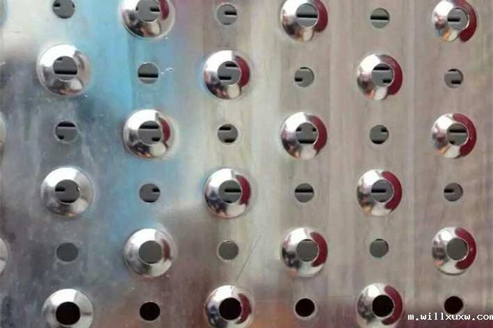 圆孔起鼓“o”型防滑板