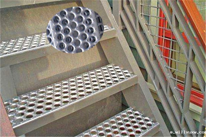 圆孔凹型防滑板