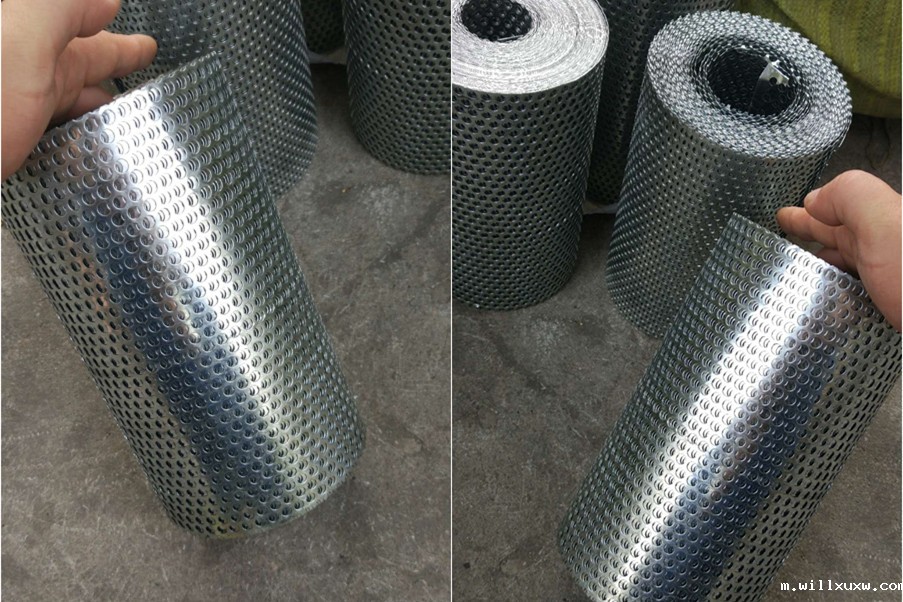 卷板冲孔网 冲孔网板 卷板圆孔网