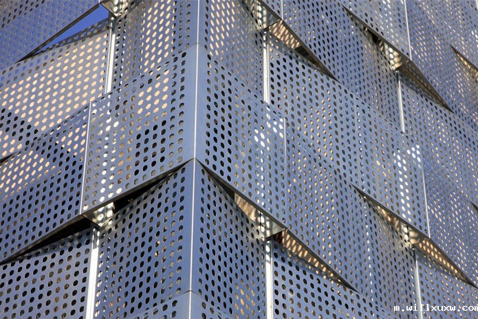 圆孔冲孔网板 圆孔装饰网板 外墙装饰板