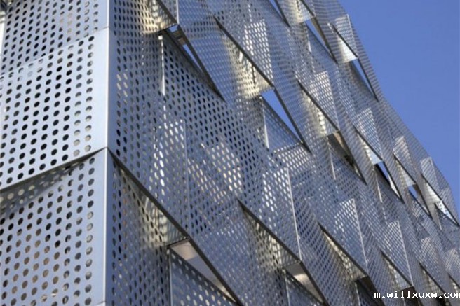 圆孔网 装饰冲孔板 外墙装饰网