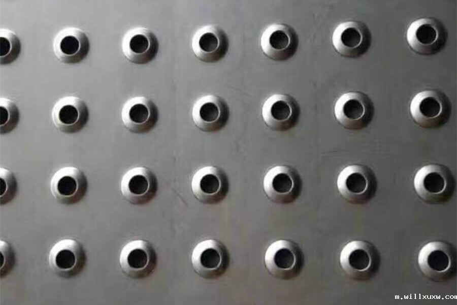 楼梯圆孔起鼓防滑板 冲孔防滑板