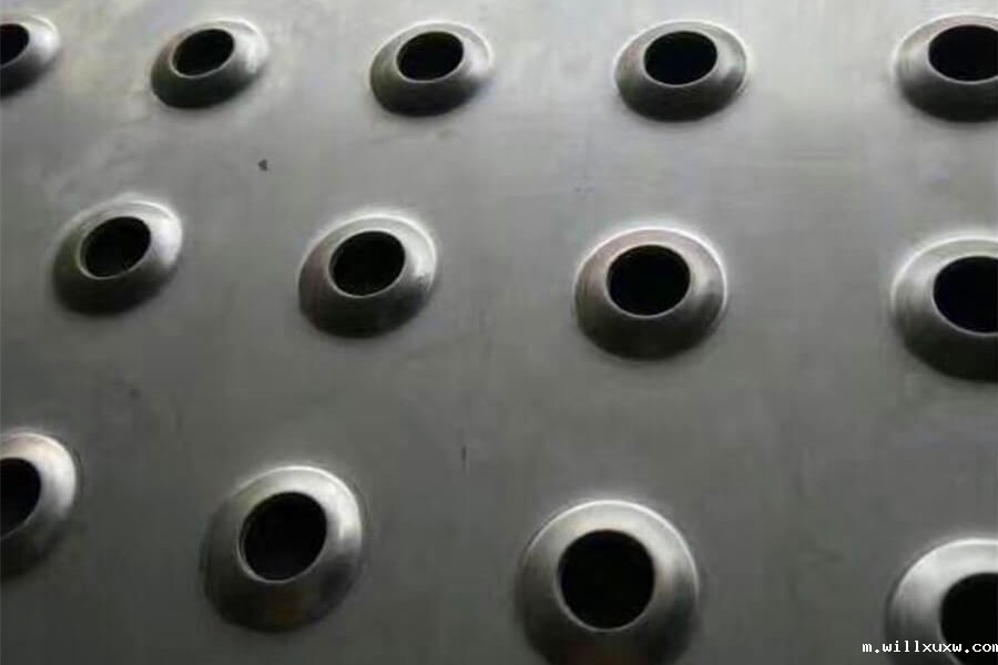 圆孔起鼓楼梯防滑板 冲孔防滑板