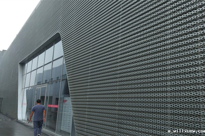 外墙铝板冲孔板 装饰冲孔网