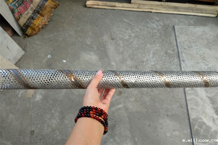 螺旋过滤管 镀锌圆孔网过滤管