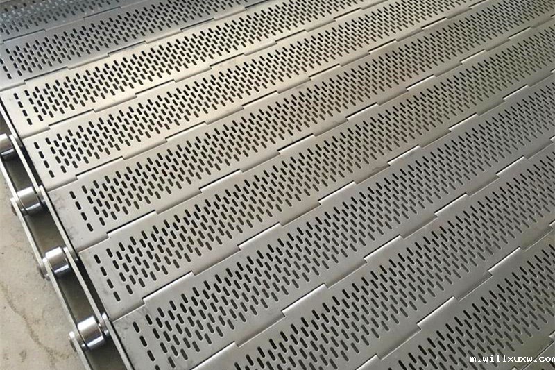 长条孔冲孔网 不锈钢输送机链板