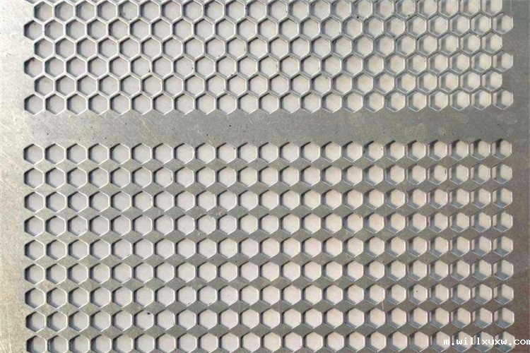 镀锌冲孔网六角孔冲孔网 冲孔散热板