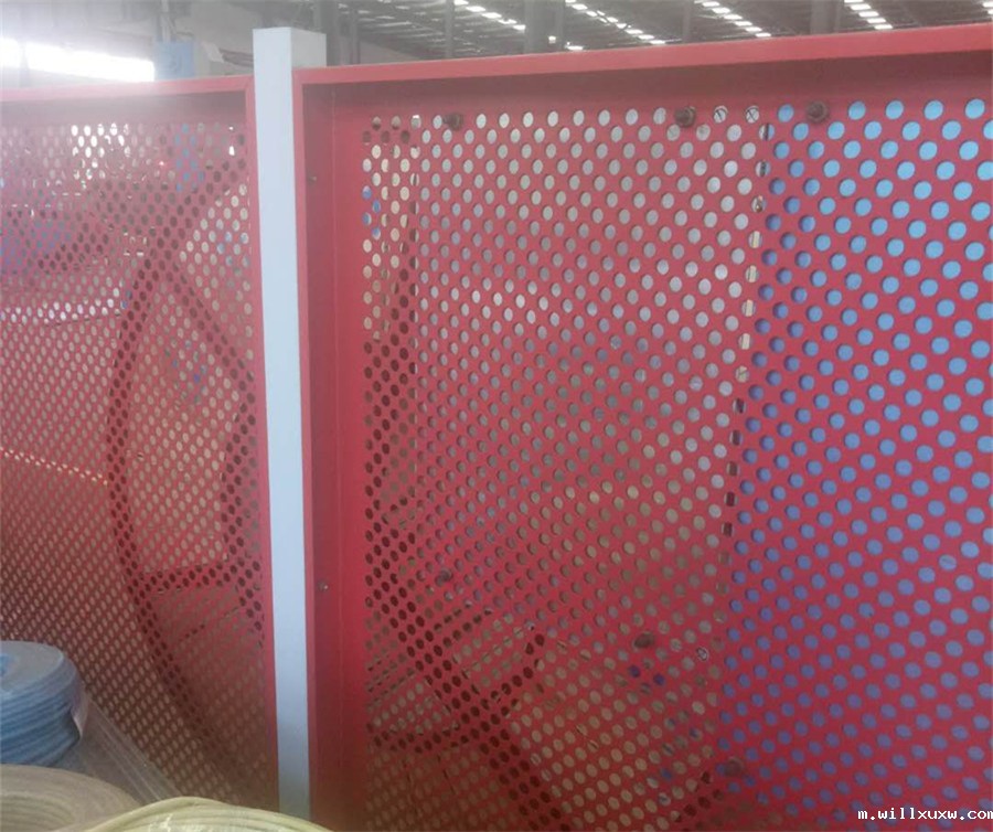 车间隔离板 隔离圆孔网板