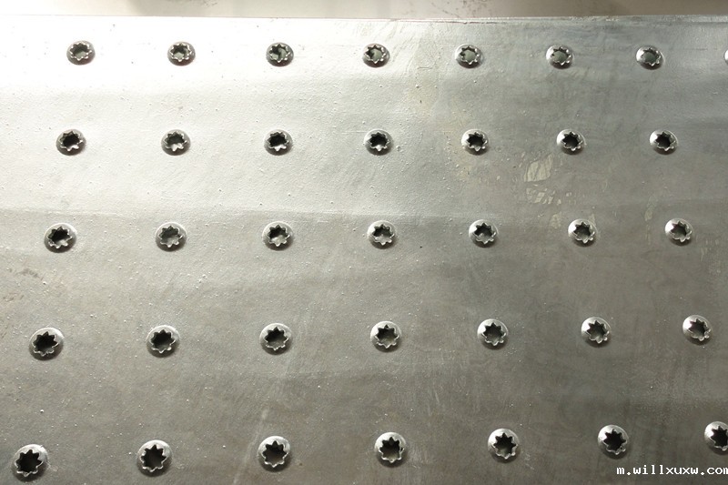 异形冲孔踏板 踏步防滑板