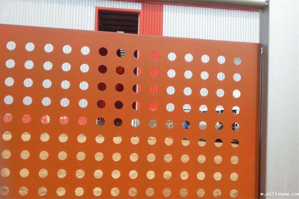 工厂圆孔隔离网护栏 圆孔冲孔网