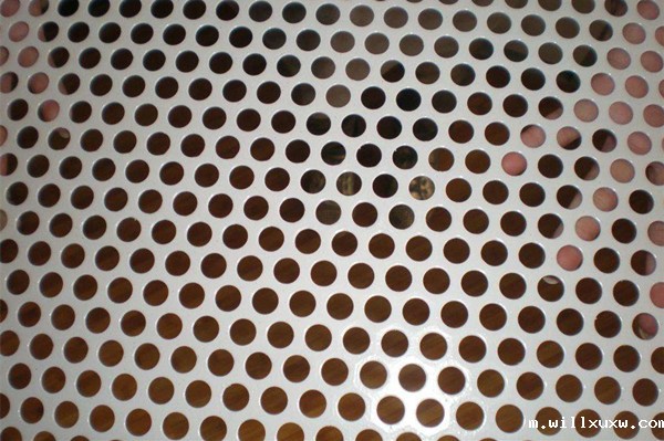 60°错排圆孔网