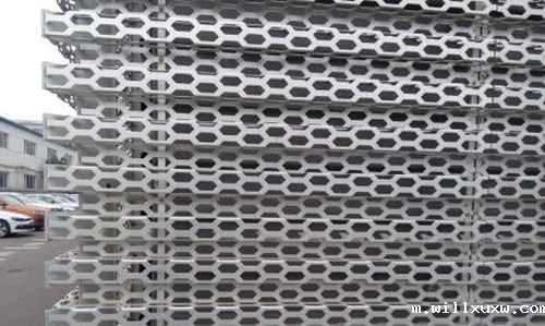 4S店外墙冲孔铝板
