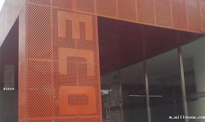 长圆孔冲孔网装饰板