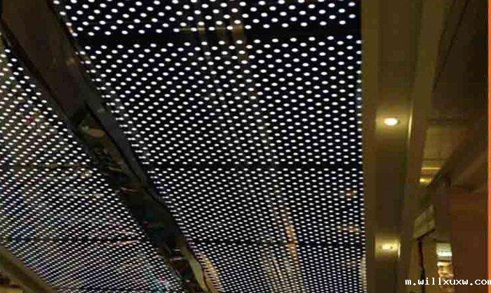 圆孔冲孔板吊顶