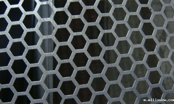 六角孔冲孔板吊顶