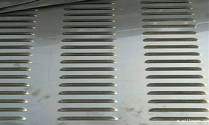 百叶窗冲孔板产品展示