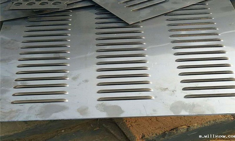 铁板冲百叶孔