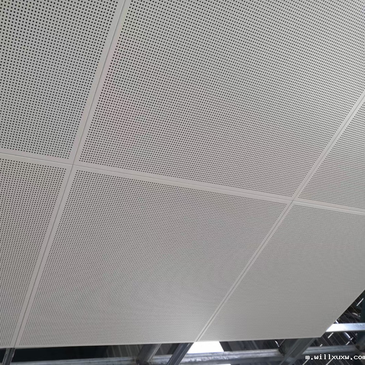 冲孔铝板吊顶效果图