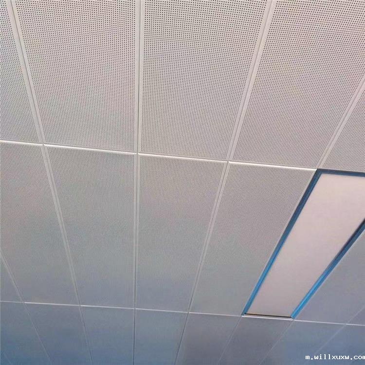 冲孔铝板吊顶效果图